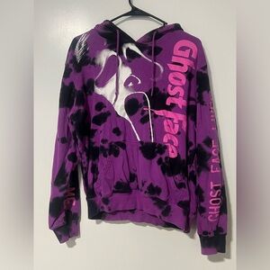 Ghostface Purple/Black Hoodie Sz Med